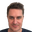Pixel portrait of Fredrik Tidemann